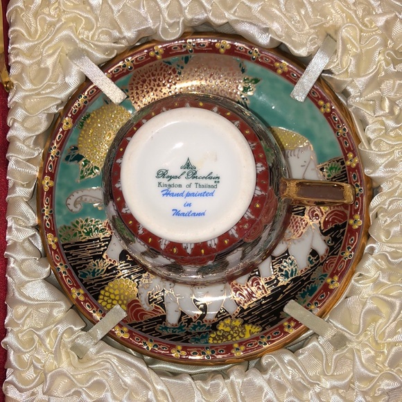 Tea Set. Hand Painted from Thailand. - Picture 5 of 6